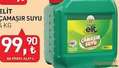 TARIM KREDİ ELİT ÇAMAŞIR SUYU 4 KG TARIM KREDİ ELİT ÇAMAŞIR SUYU 4 KG